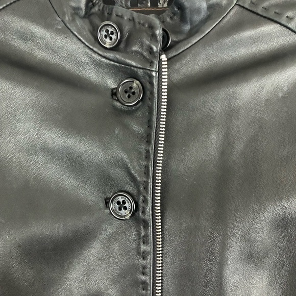 BCBGMaxAzria Black Bomber Jacket - Picture 11 of 16